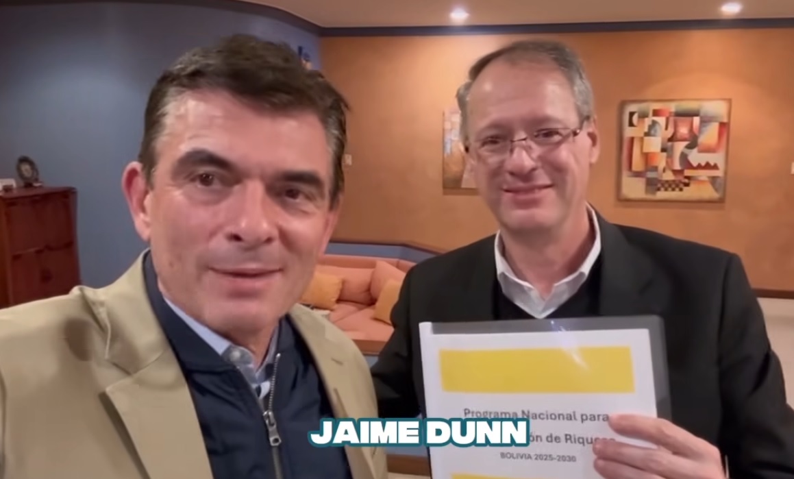 Rodrigo Paz anuncia integrar el programa de Jaime Dunn...