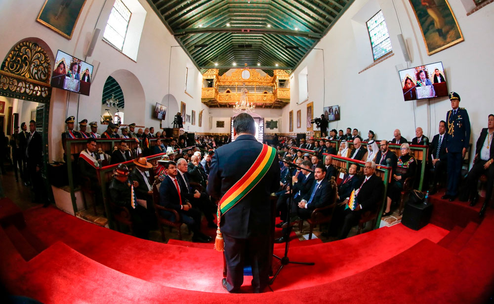 Arce proclama el legado de la industrialización y...