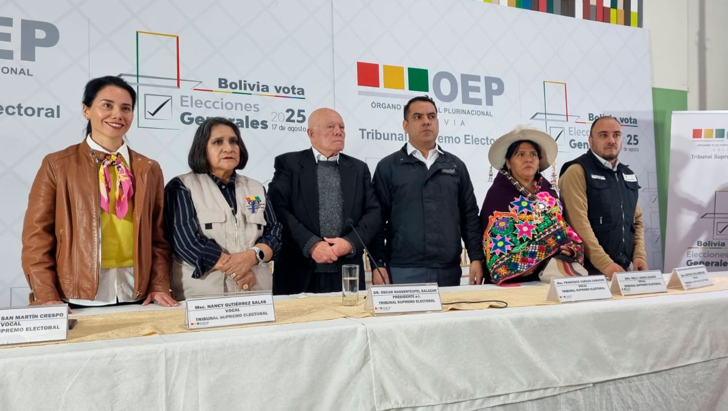 TSE ya prevé la segunda vuelta electoral para el 19...