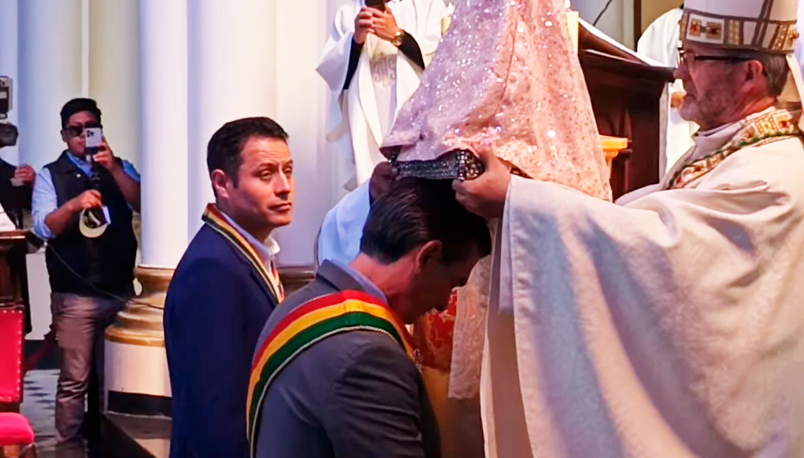 Obispo bendice a Paz y Lara juntos para que estén unidos como “hermanos”