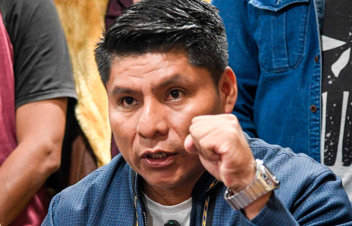 Loza prevé que Evo reaparezca en su proclamación y dice “ojalá no pase nada”