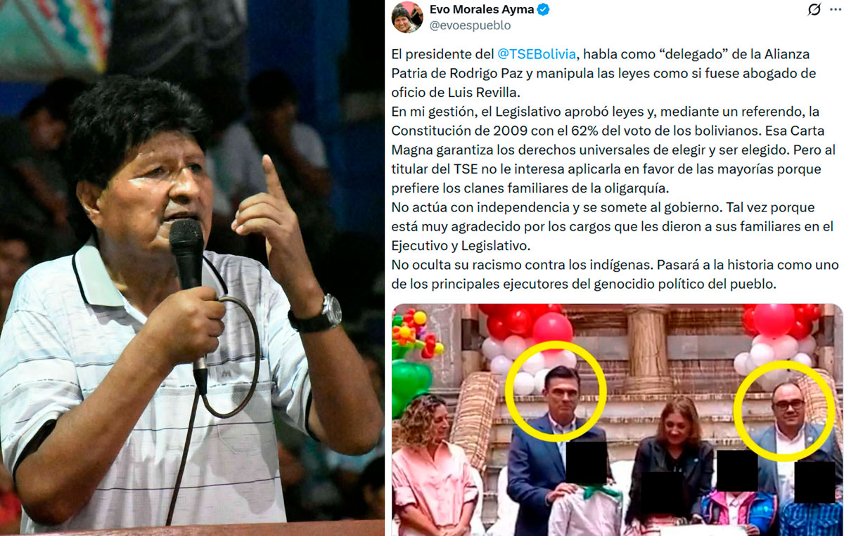 Evo contra Ávila: “No actúa con independencia y se somete al gobierno”