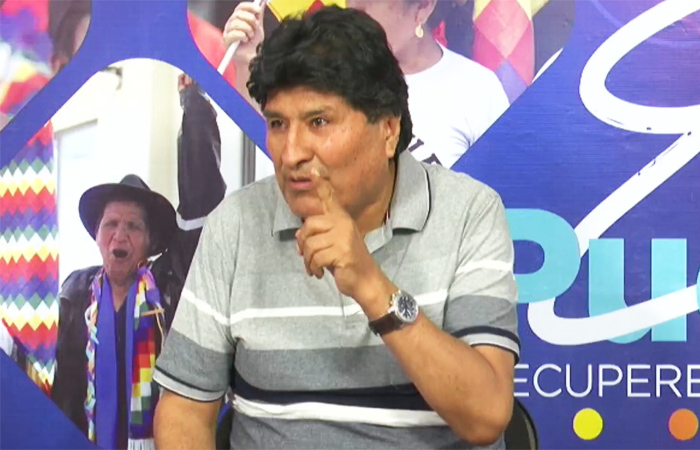 Evo admite que el Trópico votó por Rodrigo Paz y Edmand Lara porque era el “mal menor”
