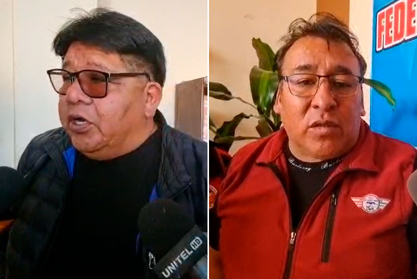 Choferes declaran paro indefinido en el departamento de La Paz